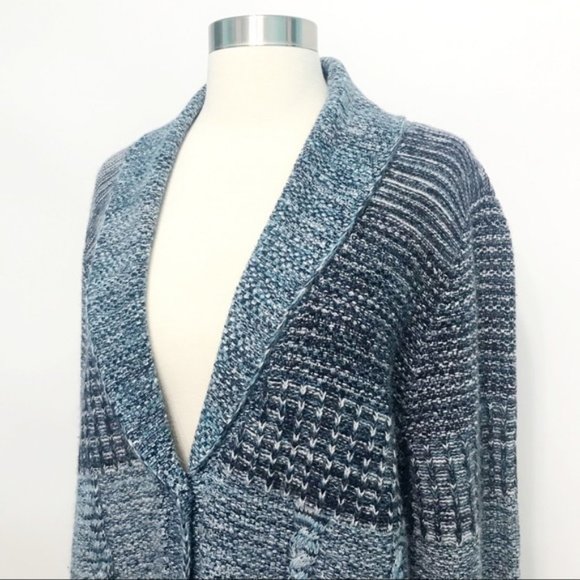 PENDLETON Lambswool and Angora button down cardigan sweater coat - Picture 5 of 7